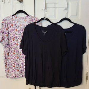Lot of 3 Loft Vintage Soft t-shirts, Size XL